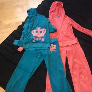 Juicy Couture Track Suits (JUST added coral!)